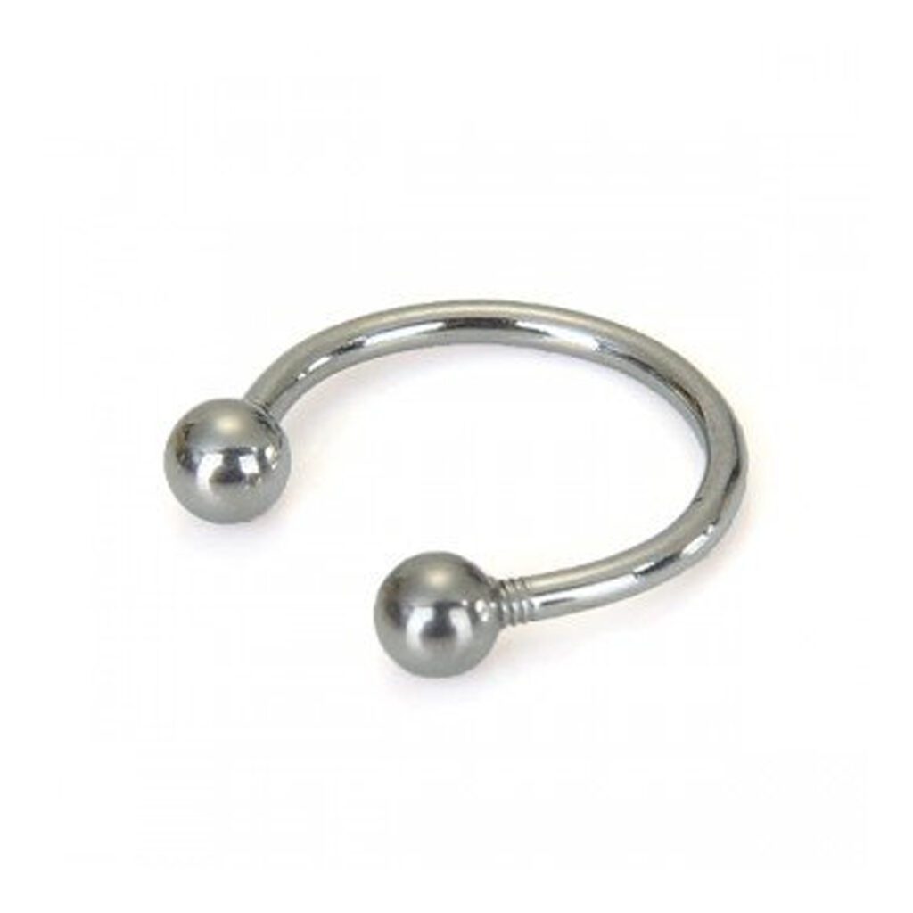 eikelring, cockring, metalen eikelring, luxe materiaal, 25 mm diameter, extra glad afgewerkt, bolle koppen, optimale stimulatie, vertraging van klaarkomen, verhoogd genot, hoogwaardig metaal, comfortabele pasvorm