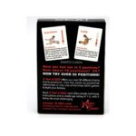 seks kaartspel, erotische kaarten, 50 verschillende kaarten, uitdagende standjes, seks spellen, boost voor seksleven, geschikt voor koppels, geschikt voor groepen, intieme opdrachten, gevarieerd spel, sensueel kaartspel.