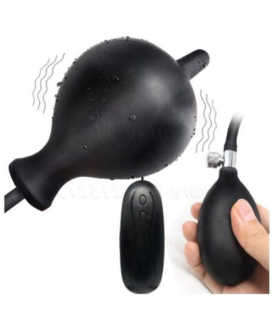 opblaasbare buttplug, vibrerende buttplug, trilfunctie, anaal plug, 10 vibratiestanden, afstandsbediening, luxe uitvoering, lichaamsveilig materiaal, verstelbare grootte, beginners en gevorderden.