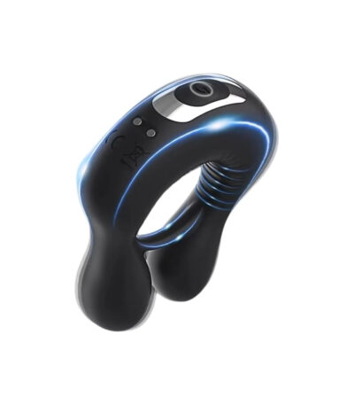 vibrerende cockring, afstandsbediening, oplaadbaar, 10 standen, flexibel, seksspeeltje, koppel speeltje, stimulatie, luxe, SM accessoire