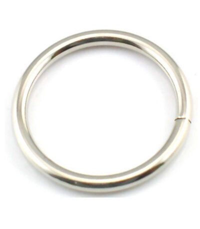 cockring, metaal, penisring, 50mm, stevig, duurzaam, zilver, waterdicht, man, ring