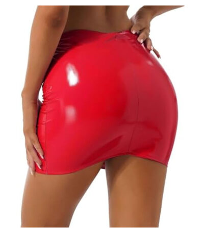 Spandex ,latex rok, sm, bdsm, sexy rok, latex seks producten, seks rok, maat s, maat t, maat m, maat xl