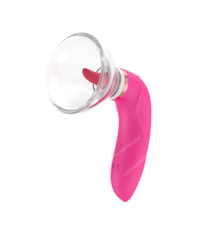 tepel, clitoris, likker, zuiger, vibrator, 3-in-1, tong, luxe, usb-oplaadbaar, siliconen