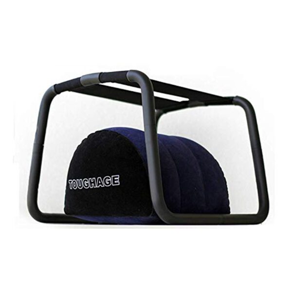 seksstoel, love chair, seksmeubel, luxe uitvoering, stalen frame, bouncing-effect, inclusief kussen, ergonomisch ontwerp, diverse standjes, intieme momenten.