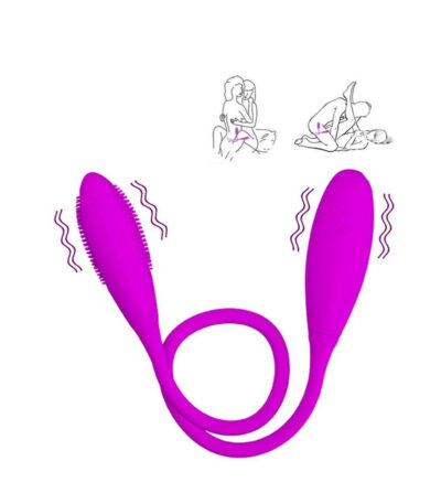 dubbele vibrator, 2-zijdig, 7 standen, penetratie, genot, waterproof, luxe, nieuw, seksspeeltje, duo