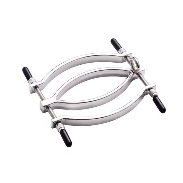 schaamlipklem, RVS, vagina, speculum, verstelbaar, SM, BDSM, spreider, ultra pro, klem