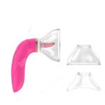 tepel, clitoris, likker, zuiger, vibrator, 3-in-1, tong, luxe, usb-oplaadbaar, siliconen