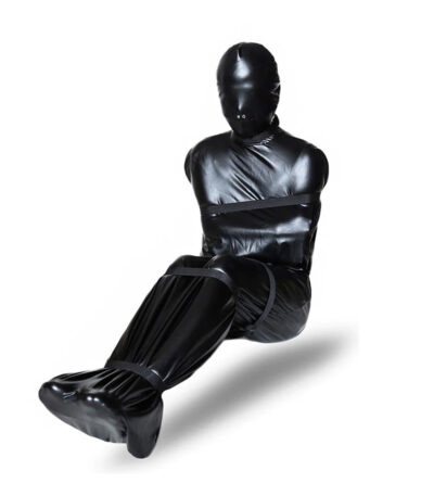 dwangbuis, bodybag, bdsm, bondage, lederen, riemen, immobilisatie, luxe, extreme sm, bondageharnas