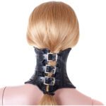 bdsm, choker, nek, harnas, masker, sm, luxe, verstelbaar, seks, sex-mask