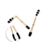 tepelklemmen, schaamlipklemmen, verstelbaar, rubber, beginner, medium, clitklem, diamanten, stimulatie, bdsm