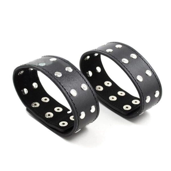 arm, bondage, leder, armband, SM, BDSM, verstelbaar, heren, set, erotisch