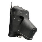 masker, rollenspel, bdsm, 3-in-1, luxe seks masker, hond, verstelbaar, petplay, hoofddeksel, multi