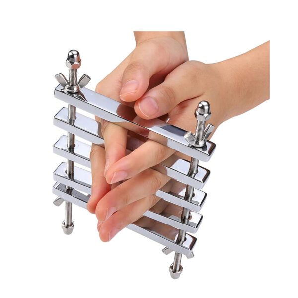 handboeien, rvs, luxe, bdsm, sm, ball crusher, manchet, hoge kwaliteit, sex, cuffs