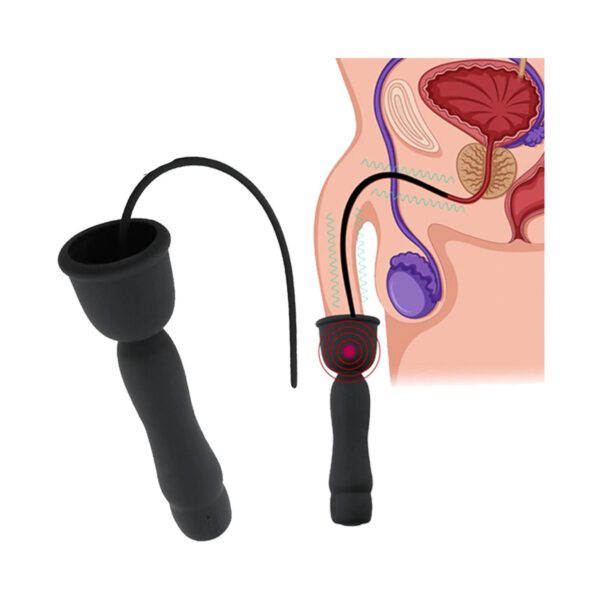 penis plug, vibrator, dilator, luxe, penisplug, vibrerend, urethrale, SM, BDSM, siliconen