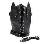 masker, rollenspel, bdsm, 3-in-1, luxe seks masker, hond, verstelbaar, petplay, hoofddeksel, multi