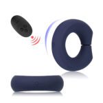 cockring, vibrerend, luxe, flexibel, afstandsbediening, oplaadbaar, 10 standen, stimulatie, siliconen, deluxe