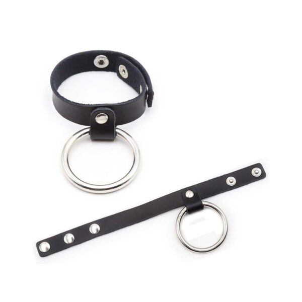 cockring, scrotum, leer, metaal, verstelbaar, erectie, penisring, balzakring, seksspeeltje man, prestatie
