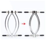 schaamlipklem, RVS, vagina, speculum, verstelbaar, SM, BDSM, spreider, ultra pro, klem