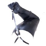 zeemeermin, bondage, benenbinder, leather, BDSM, rollenspel, hoge kwaliteit, zwart, leder, erotisch