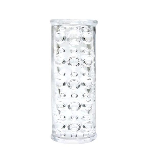 masturbator, penis sleeve, open ended, diamond, stimulatie, kunst vagina, flexibel, transparant, mannen, seksspeeltje