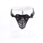 kuisheidsgordel, tijdslot, leer, penis, bondage, BDSM, verstelbaar, kooi, hard, accessoire