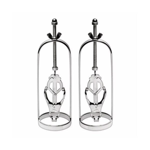 tepelklemmen, extreem, sm, bdsm, luxe, rvs, verstelbaar, hoge pijngrens, gevorderd, set