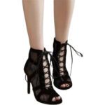 lage hakken, oceans fortune, veters, open, doorschijnend, hak, naaldhak, schoenen, dames, erotisch