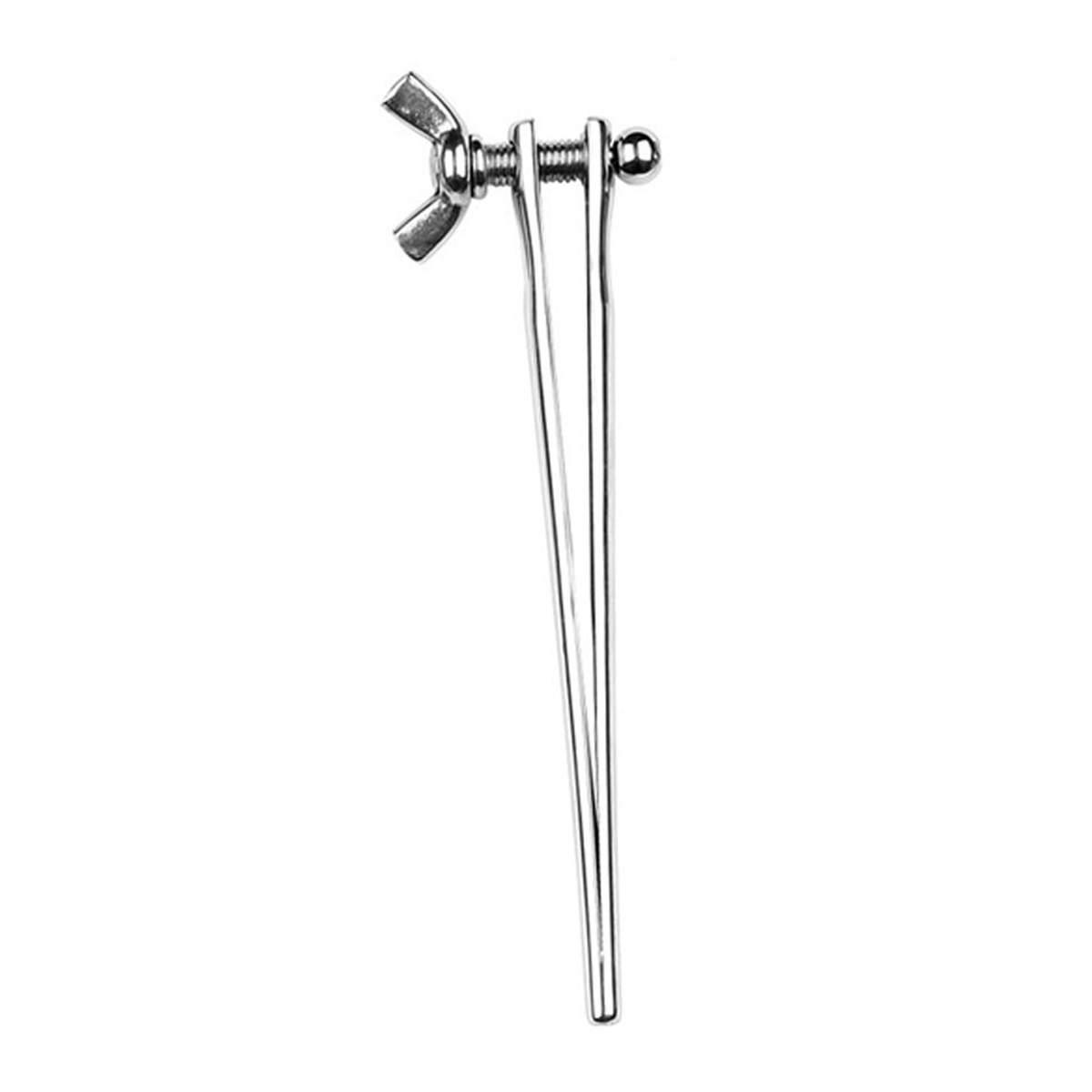 Untitdfsdfsdfsdcovered verstelbare, penis, plug, penisstaaf, dilator, sm, bdsm, rvs, luxe, 119mm