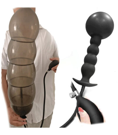 opblaasbaar, anale kralen, buttplug, XXL, metalen bal, fisting, deluxe, siliconen, stimulatie, kwaliteit