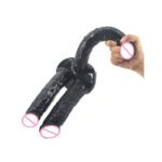 dildo, triple, penetratie, buttplug, fisting, 3-in-1, mega, xxl, siliconen, anaal