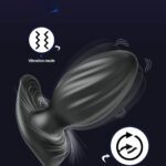 roterende, vibrator, anale plug, afstandsbediening, groot, diamond, anaal, dames, heren, kwaliteit