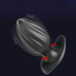 roterende, vibrator, anale plug, afstandsbediening, groot, diamond, anaal, dames, heren, kwaliteit