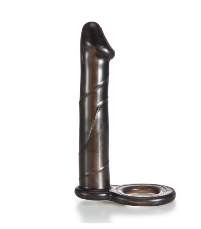 vibrerende strap-on, double pleasure, voorbindpenis, dubbele penetratie, orgasme, hem en haar, vibrator, seksspeeltje, 15cm, intens