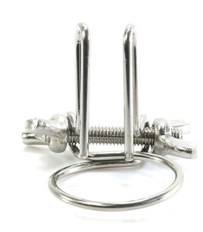 eikelring, spermastopper, dilator, penis plug, cockring, urethraal, stimulatie, verstelbaar, metaal, 2-in-1