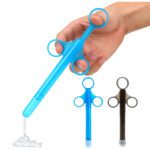 glijmiddel injector, lubricant, klysma, anaal douche, vaginaal, schoonmaken, seks, spuit, inbrengen, universeel Sources