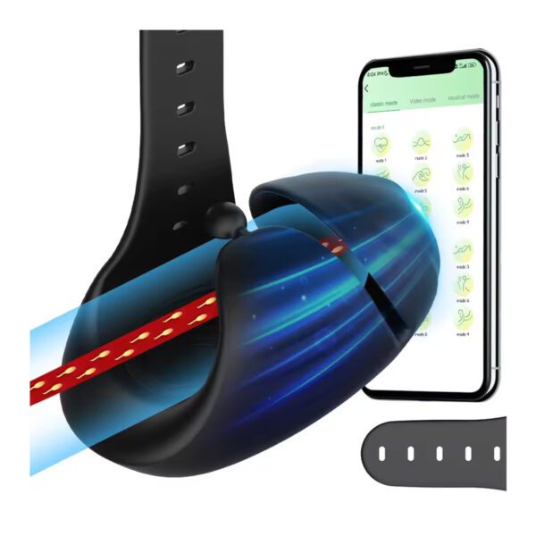 masturbator,Bluetooth PRO, penis trainer, eikel vibrator, penis ring, masturbator, vertraagd klaarkomen, vibrator voor mannen, eikelvibrator, trillen