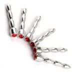 penisplug, horse eye, dilator, urethrale stimulans, ribbels, RVS, diamanttop, plasbuis, intens, merkloos