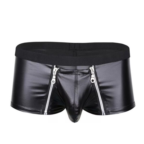 heren, open kruis, erotische latex kleding, heren, PU leder, wetlook, S tot en met 5XL, BDSM accessory, zeer goede kwaliteit, merkloos