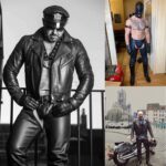 leder,lederen BDSM broek, leather bondage kleding, open billen, erotische broek, sexy lederen look, kunstleer, gespsluiting, stakker/losser instelbaar, zeer hoge kwaliteit, S tot en met XXL