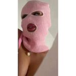 bivakmuts, BDSM masker, SM accessoire, roze mask, seks bivakmuts, latex look, one size, luxe kwaliteit, seks masker, RedParrotNL