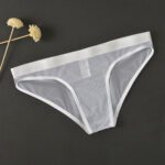zijde, onderbroek, heren, erotische slip, sexy ondergoed, M tot en met 3XL, goede kwaliteit, doorschijnend, merkloos