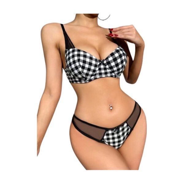 Sexy Lingerie Set met Semi-transparante Slip