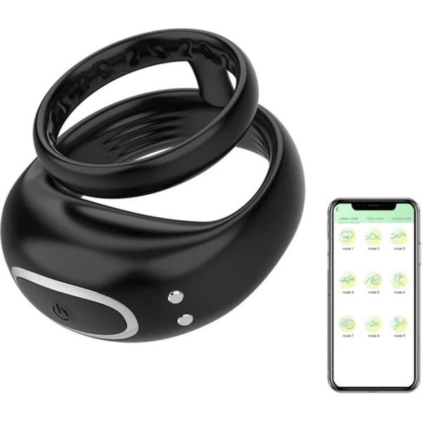 Penisring en Scrotum Vibrator